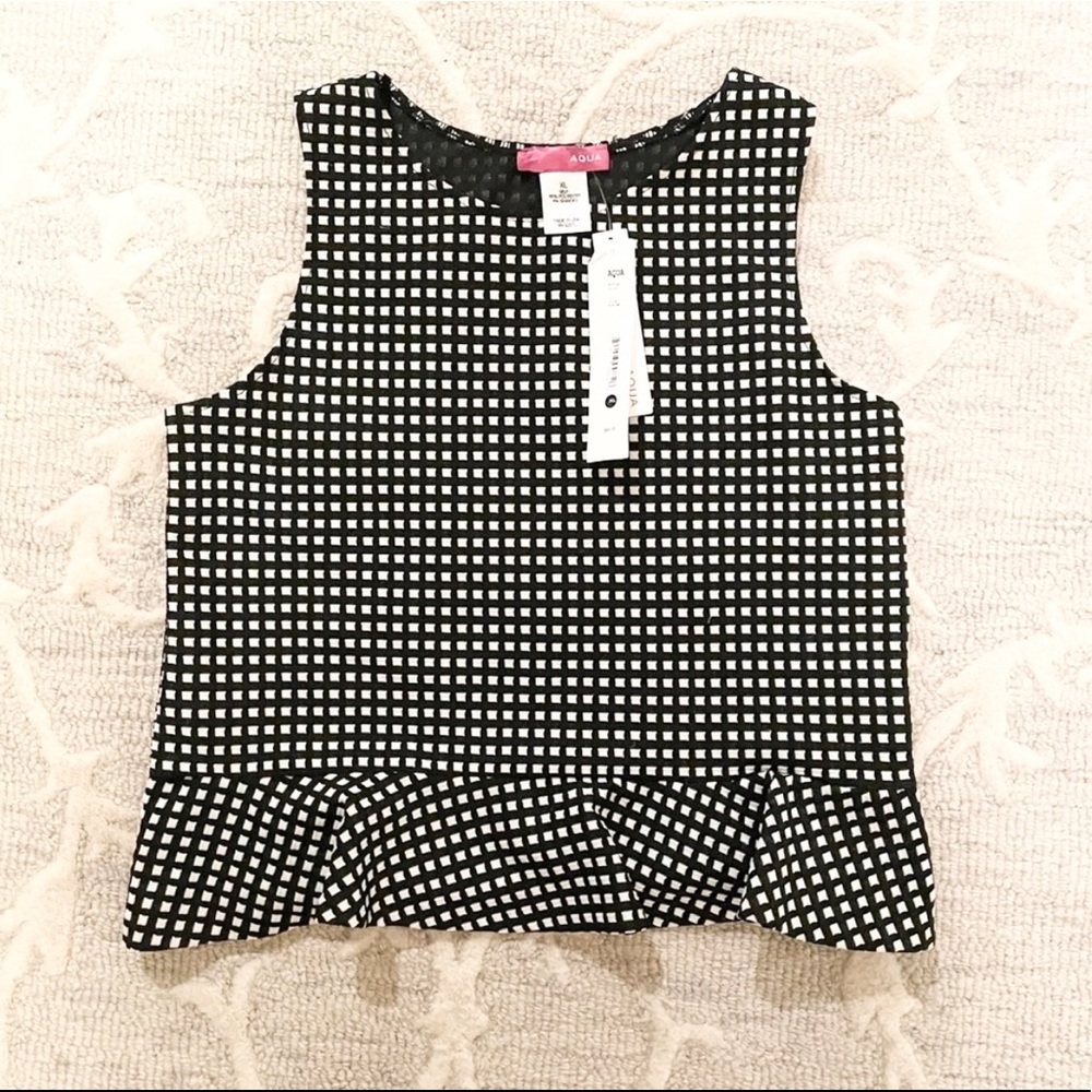 NWT! Aqua Girls Top